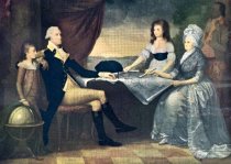George Washington and family